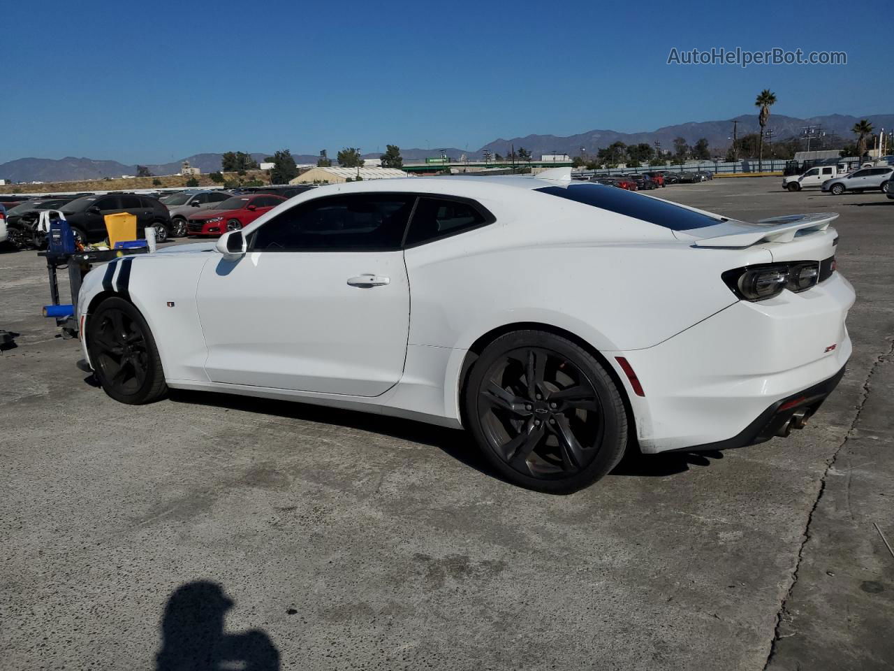 2020 Chevrolet Camaro Lz White vin: 1G1FE1R72L0101135