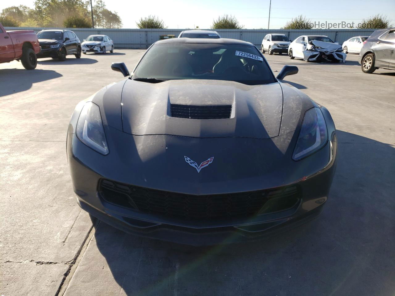 2017 Chevrolet Corvette Grand Sport 1lt Gray vin: 1G1YW2D75H5124423