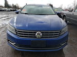 2016 Volkswagen Passat Se Синий vin: 1VWBT7A37GC031883