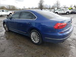 2016 Volkswagen Passat Se Blue vin: 1VWBT7A37GC031883