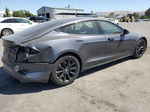 2016 Tesla Model S  Gray vin: 5YJSA1E13GF128323