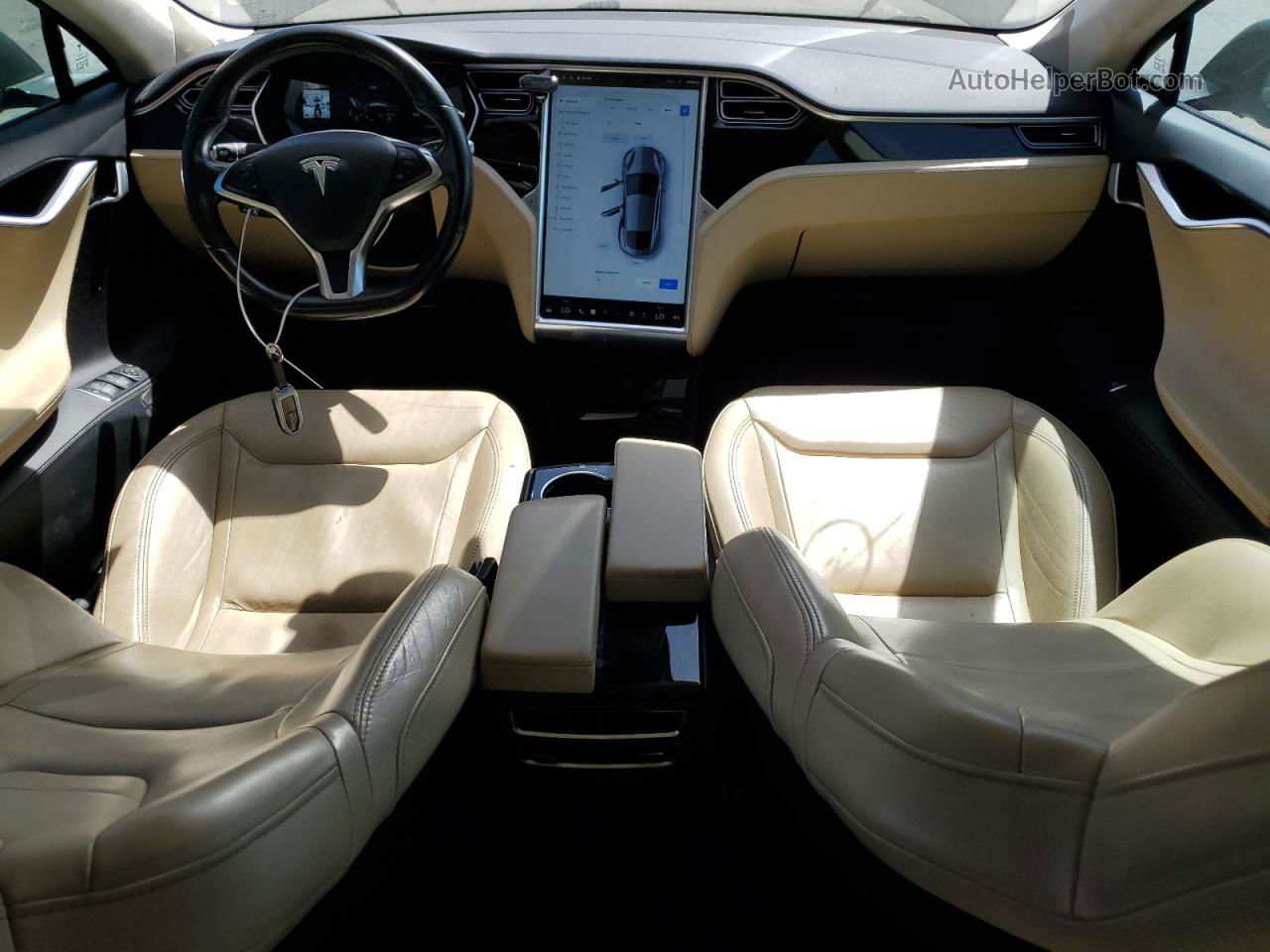 2016 Tesla Model S  Gray vin: 5YJSA1E13GF128323