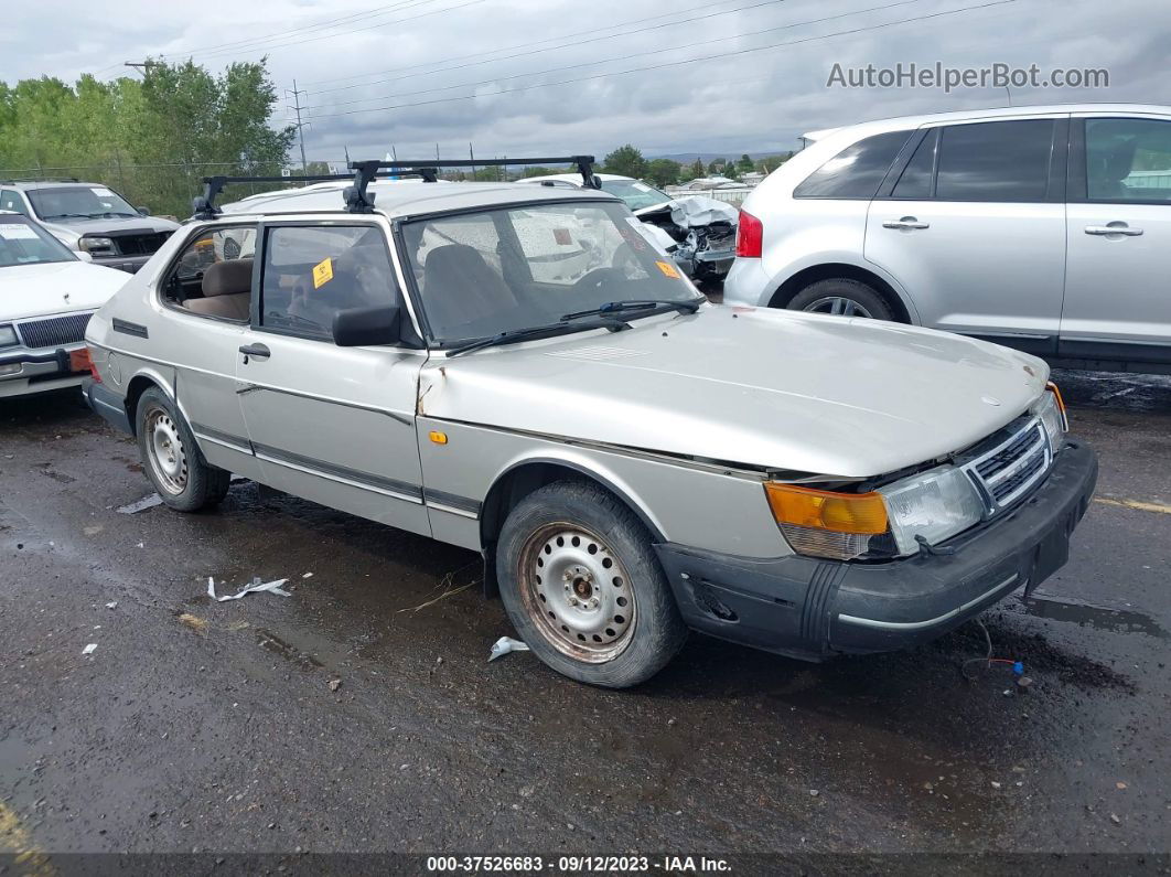 1993 Saab 900 S Silver vin: YS3AK35E4P2000790