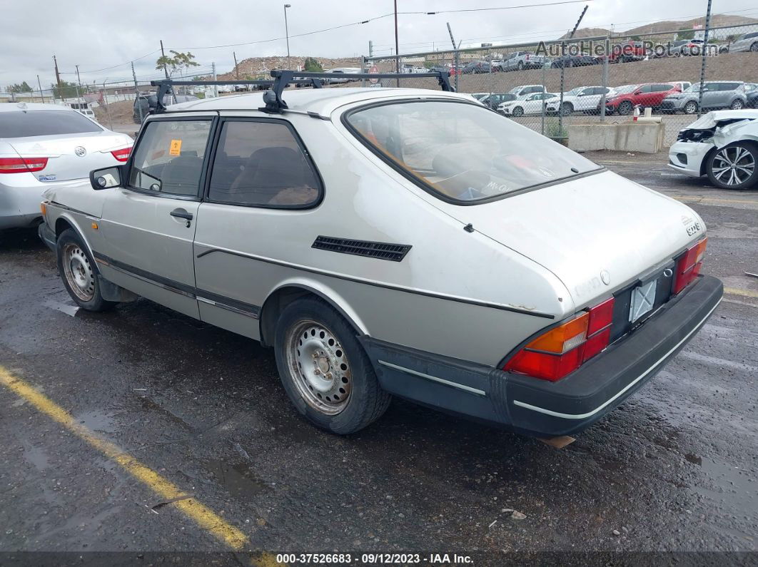 1993 Saab 900 S Silver vin: YS3AK35E4P2000790