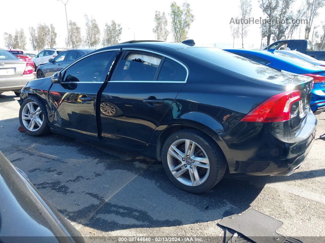 2015 Volvo S60 T5 Platinum Black vin: YV126MFD0F2306664