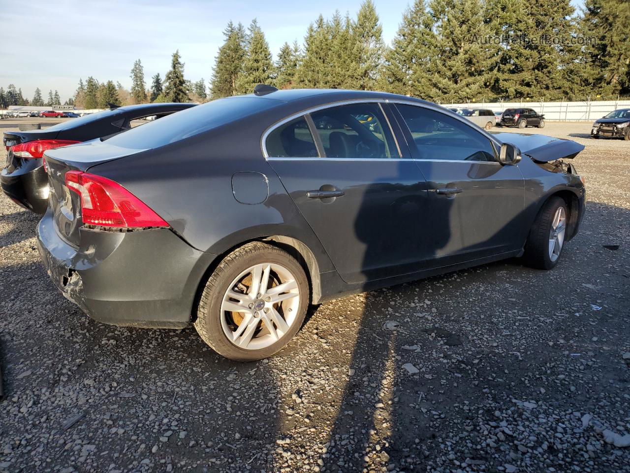 2015 Volvo S60 Platinum Черный vin: YV126MFD1F1310020