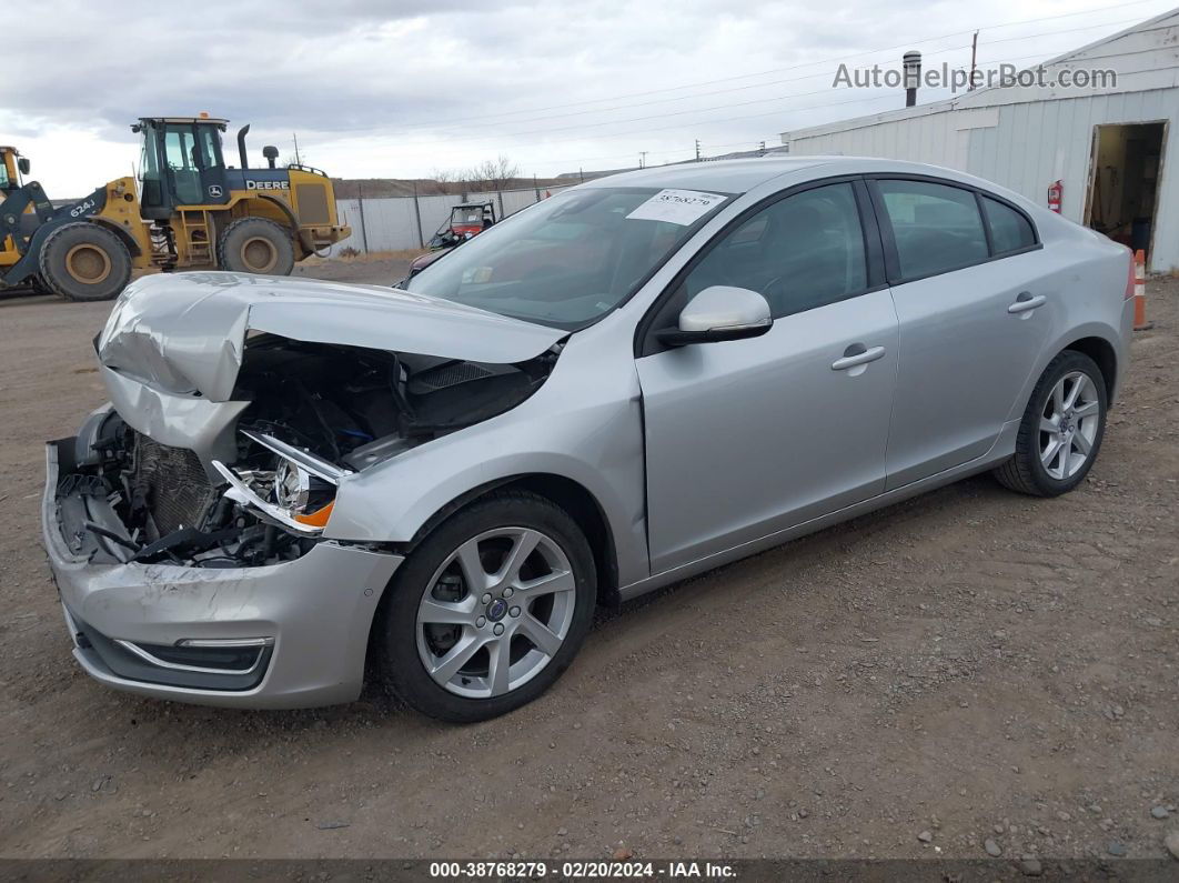 2015 Volvo S60 T5 Gray vin: YV126MFJ5F2360323