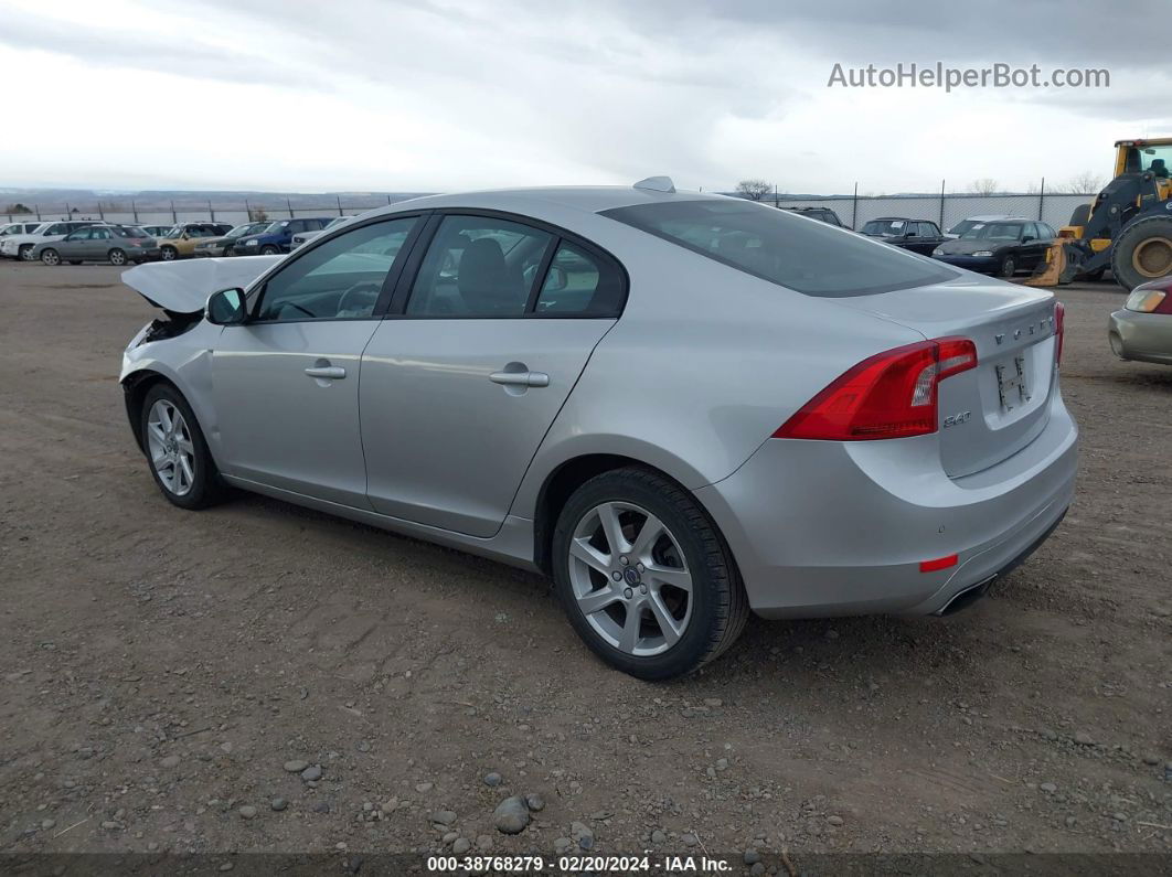 2015 Volvo S60 T5 Gray vin: YV126MFJ5F2360323