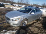 2015 Volvo S60 Premier Silver vin: YV126MFK0F1345842