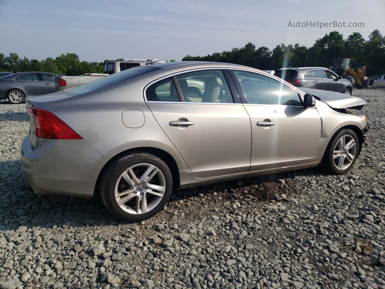 2015 Volvo S60 Premier Tan vin: YV126MFK7F1337799