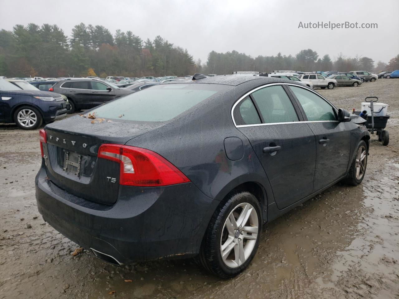 2015 Volvo S60 Platinum Серый vin: YV126MFM9F1363645