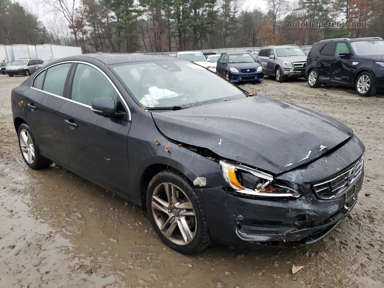 2015 Volvo S60 Platinum Gray vin: YV126MFM9F1363645