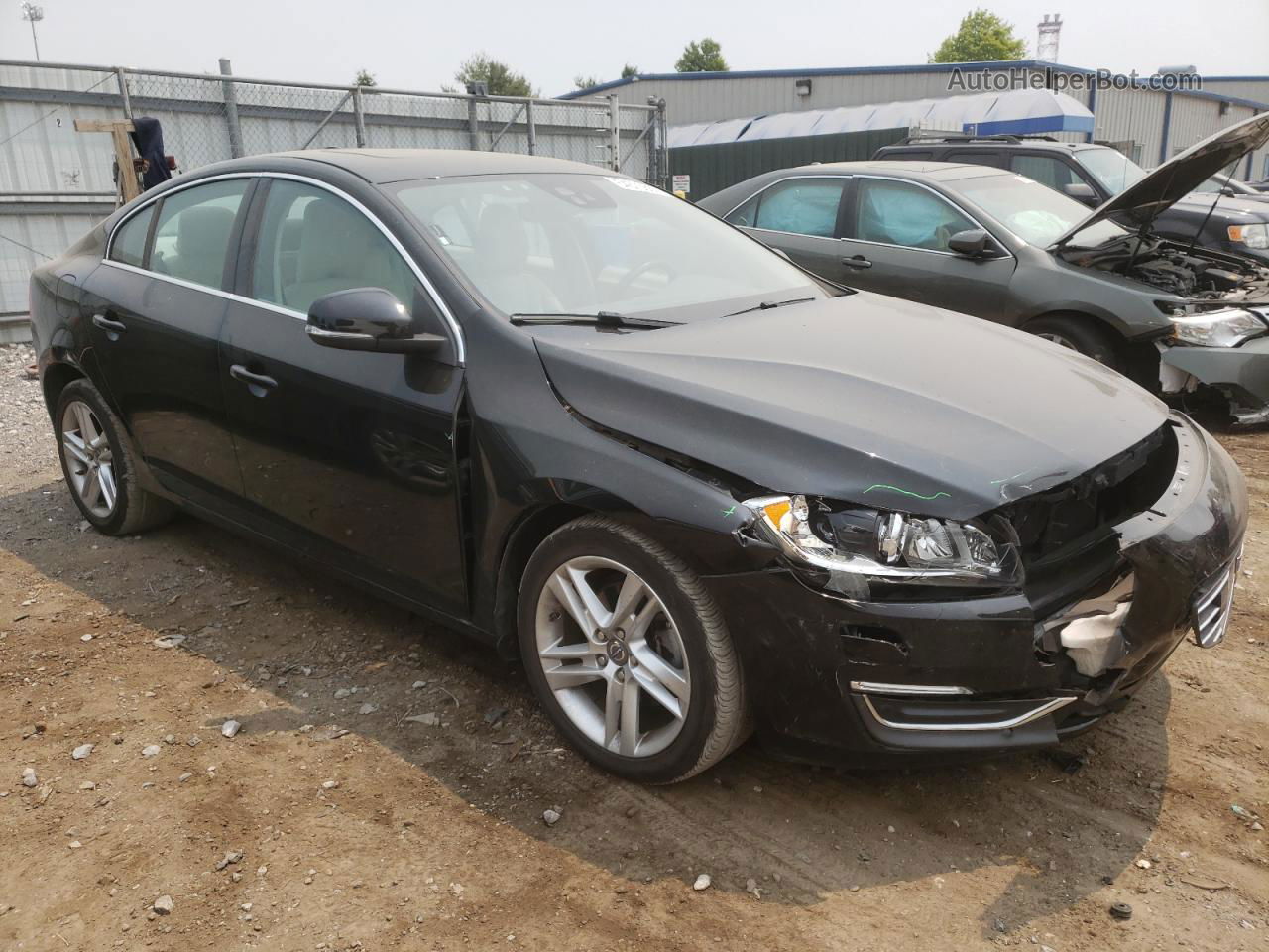 2015 Volvo S60 Platinum Черный vin: YV126MFM9F2337573