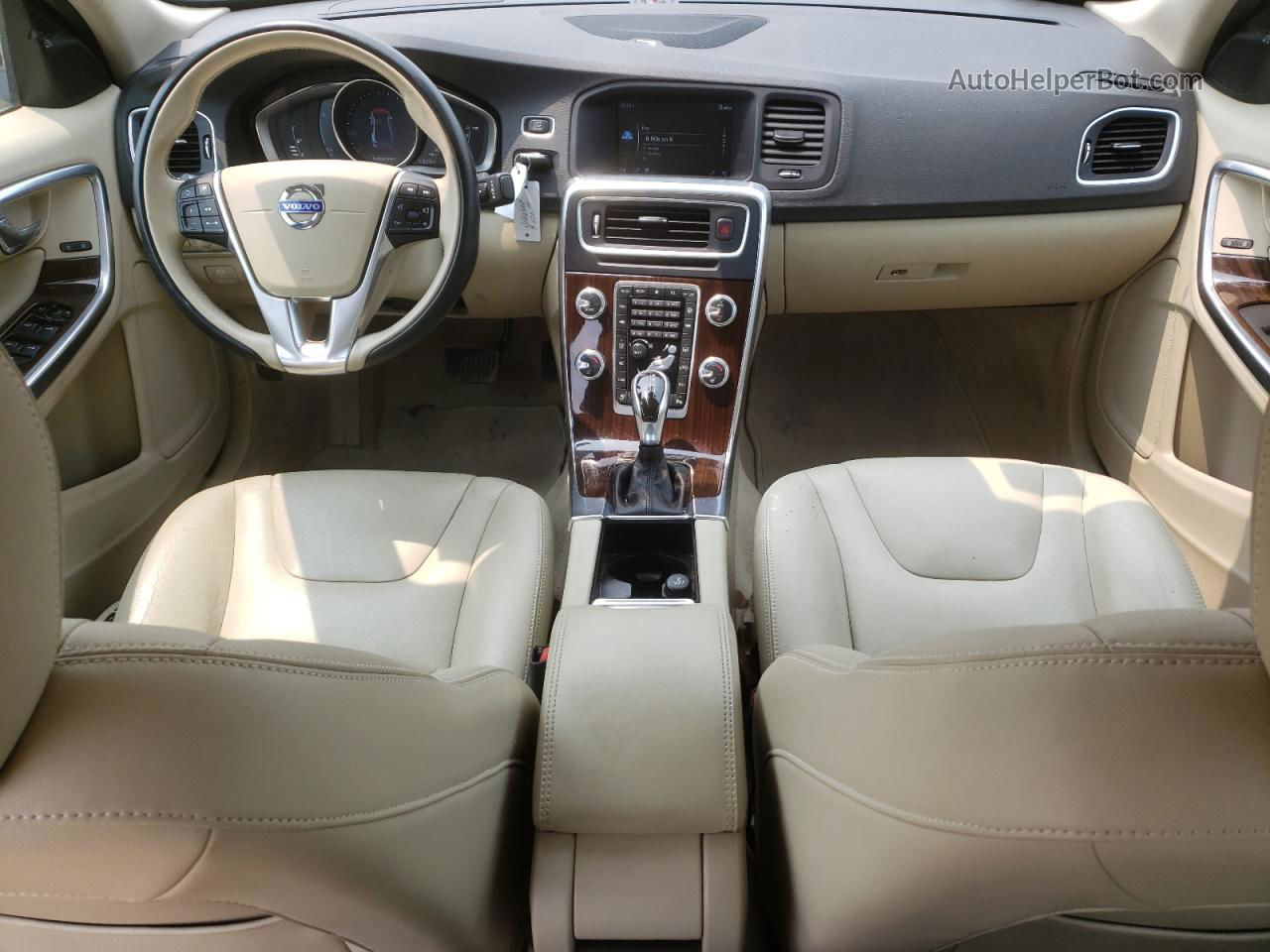 2015 Volvo S60 Platinum Черный vin: YV126MFM9F2337573