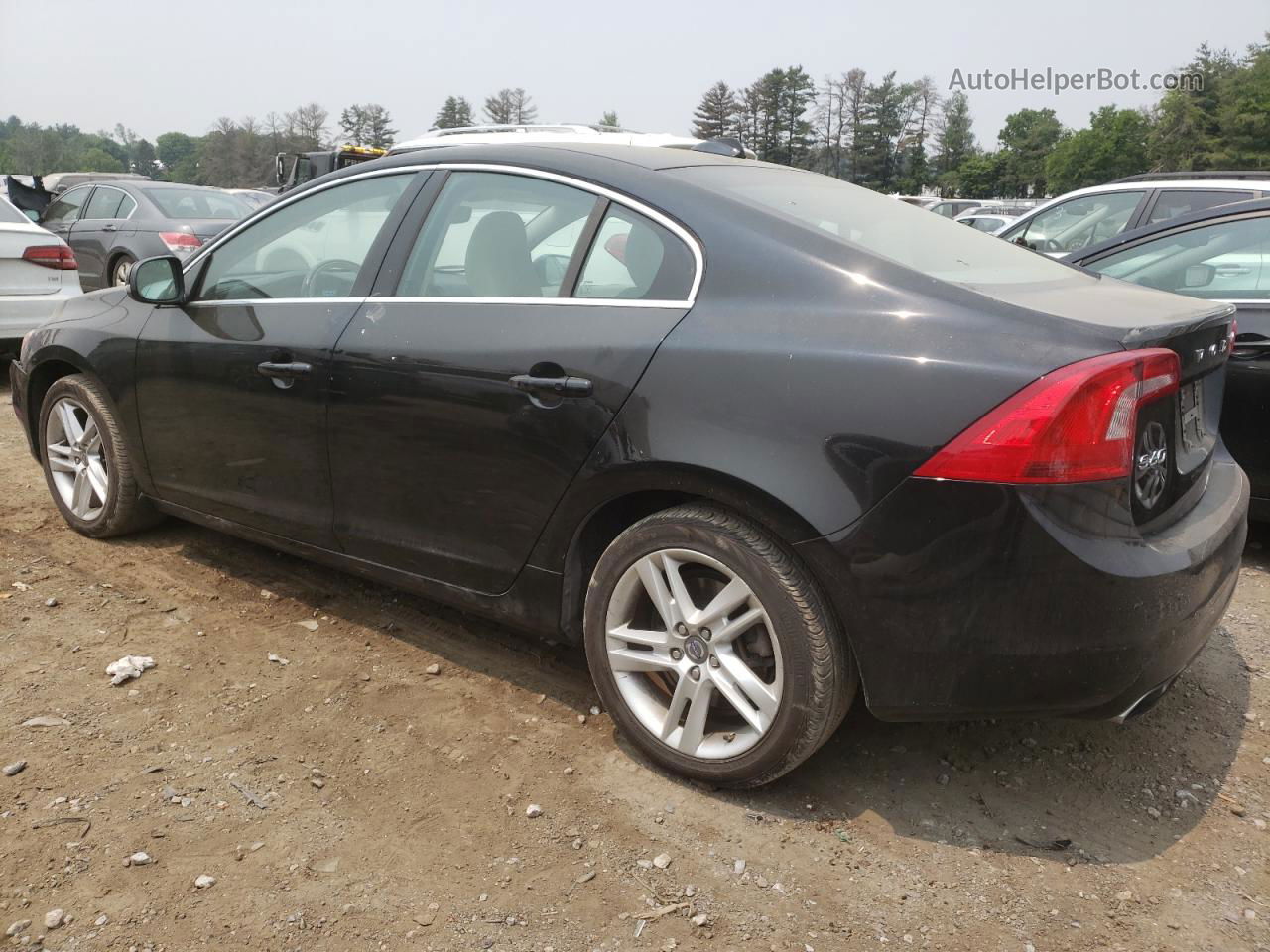 2015 Volvo S60 Platinum Черный vin: YV126MFM9F2337573