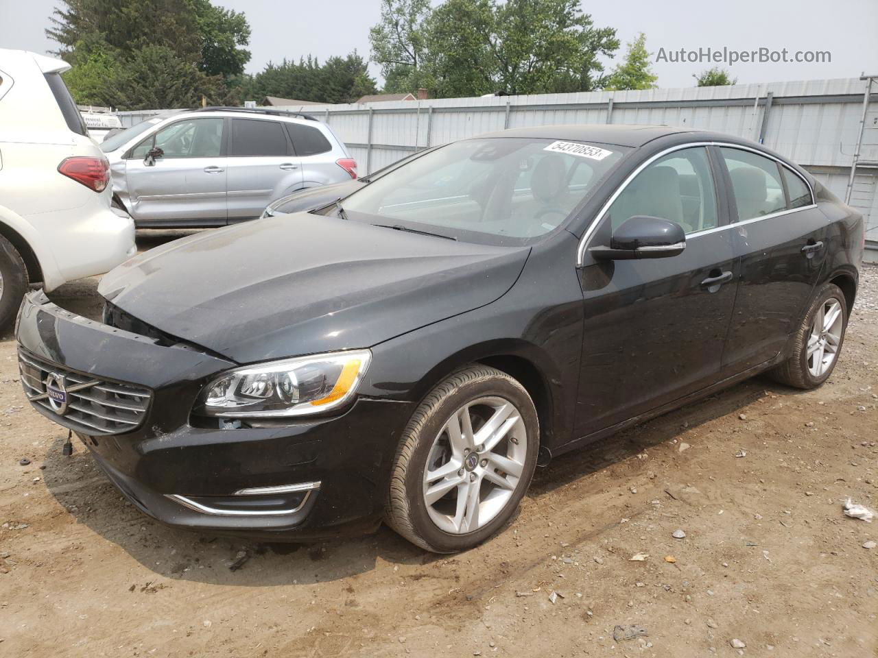 2015 Volvo S60 Platinum Черный vin: YV126MFM9F2337573