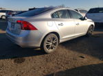 2015 Volvo S60 Premier Silver vin: YV140MFB3F1311601