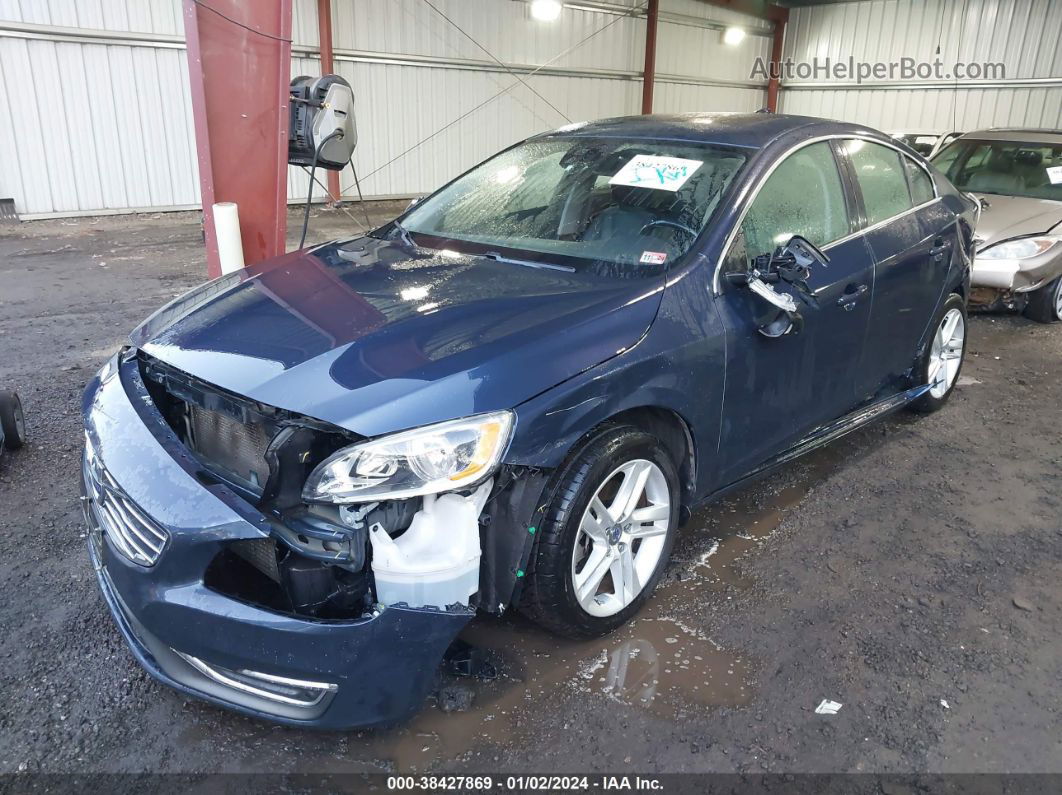 2015 Volvo S60 T5 Premier Синий vin: YV140MFB4F1305919