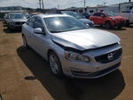 2015 Volvo S60 Premier Silver vin: YV140MFB8F1306118