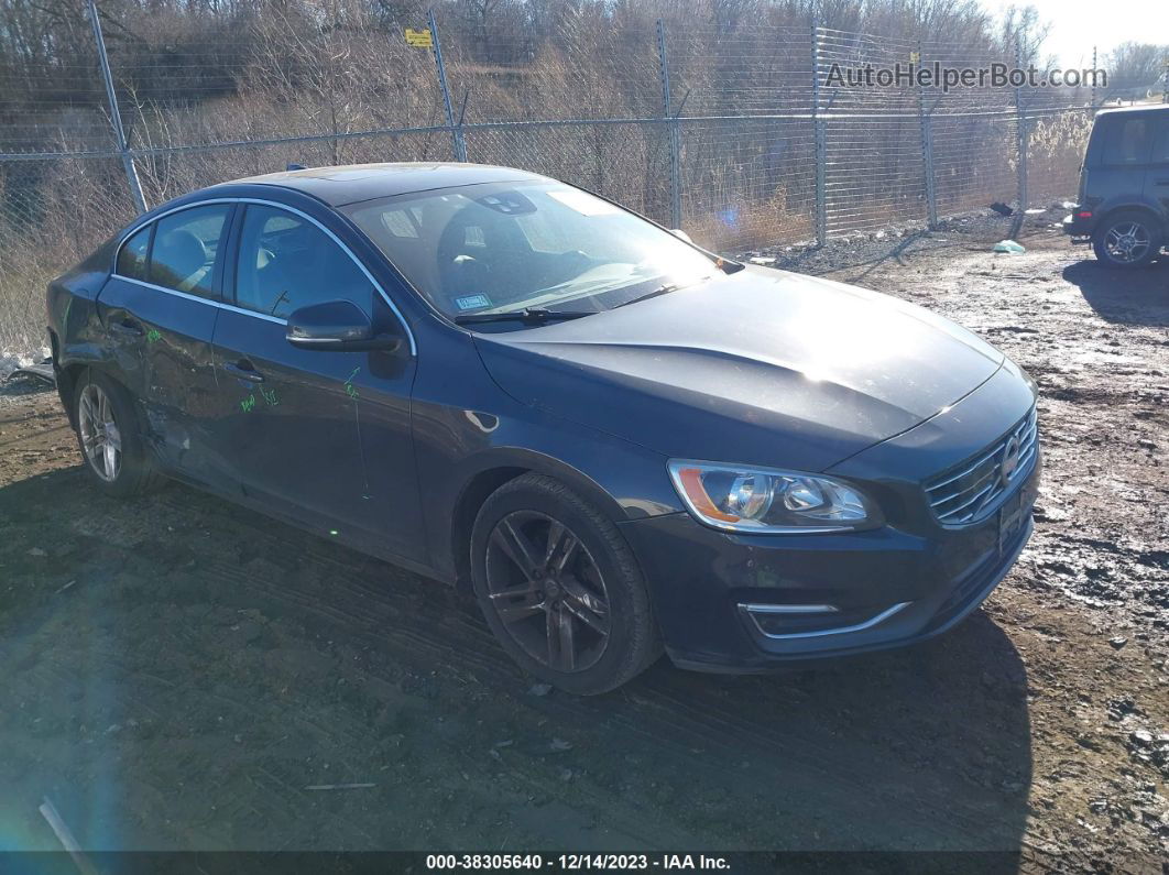 2015 Volvo S60 T5 Platinum Gray vin: YV140MFD0F2302382