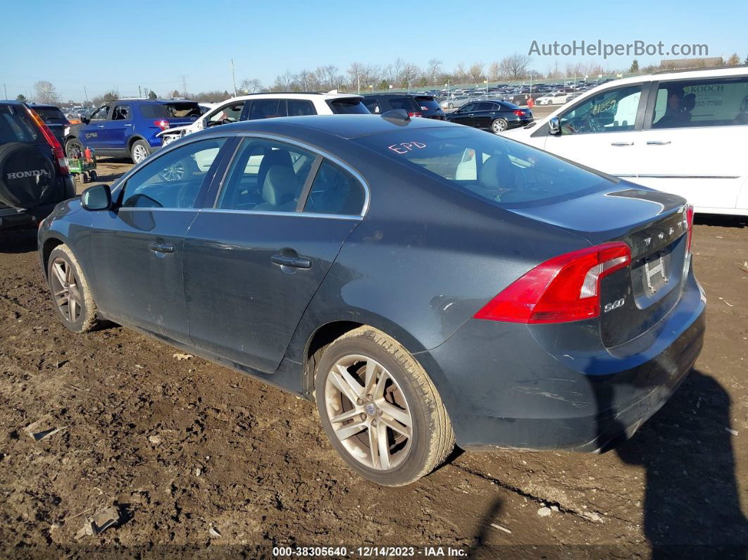 2015 Volvo S60 T5 Platinum Gray vin: YV140MFD0F2302382