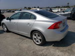 2015 Volvo S60 Premier Silver vin: YV140MFK6F2353318