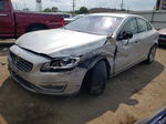 2015 Volvo S60 Premier Silver vin: YV140MFKXF1343493