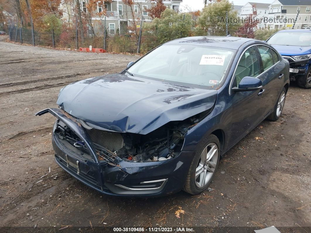 2015 Volvo S60 T5 Premier Blue vin: YV140MFKXF1350797