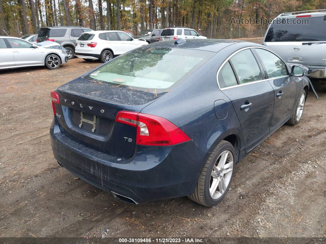 2015 Volvo S60 T5 Premier Blue vin: YV140MFKXF1350797