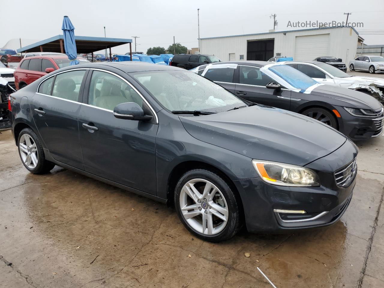 2015 Volvo S60 Platinum Gray vin: YV140MFM3F2334579