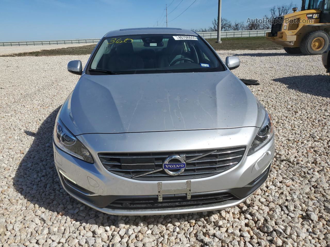 2015 Volvo S60 Platinum Gray vin: YV149MFD8F2298667