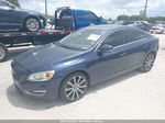 2015 Volvo S60 T6 Drive-e Blue vin: YV149MFK9F1351591