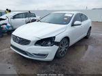 2015 Volvo S60 T6 Platinum White vin: YV149MFM1F2335803