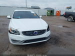 2015 Volvo S60 T6 Platinum White vin: YV149MFM1F2335803