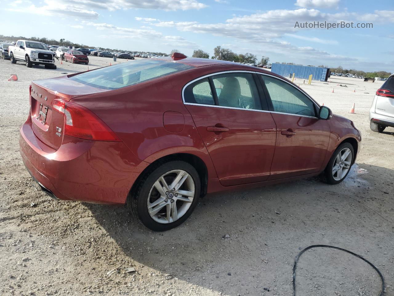 2015 Volvo S60 Premier Maroon vin: YV1612TB3F2310246