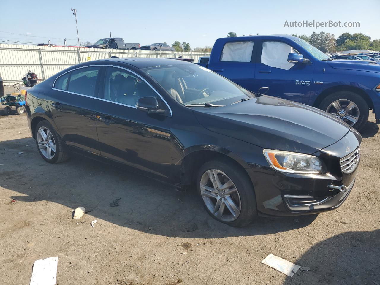 2015 Volvo S60 Premier Black vin: YV1612TB5F1304115