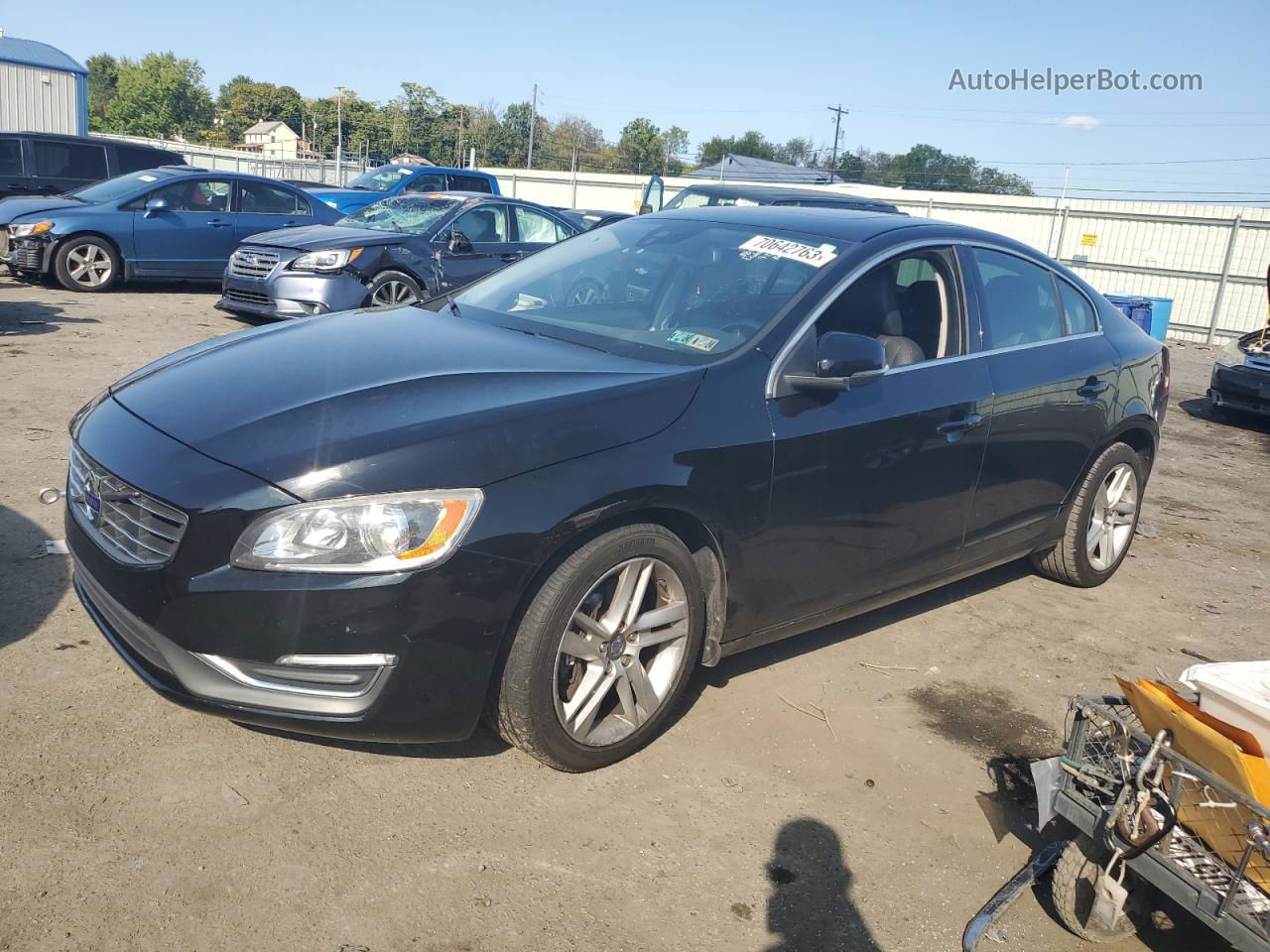 2015 Volvo S60 Premier Black vin: YV1612TB5F1304115