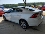 2015 Volvo S60 Premier White vin: YV1612TB9F1309687