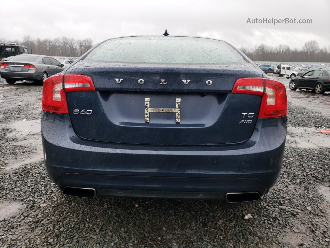 2015 Volvo S60 Premier Blue vin: YV1612TK1F1354736