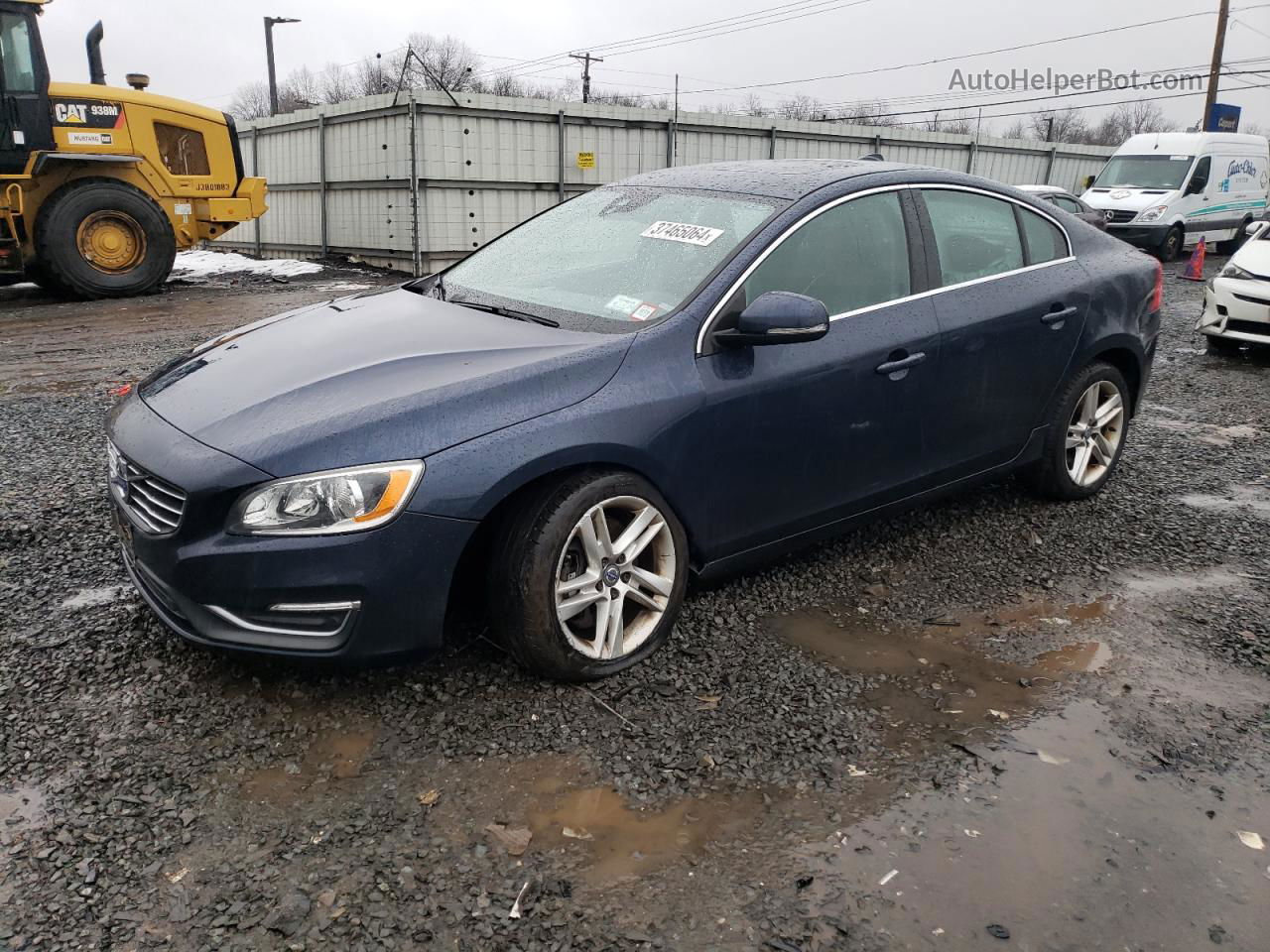 2015 Volvo S60 Premier Blue vin: YV1612TK1F1354736