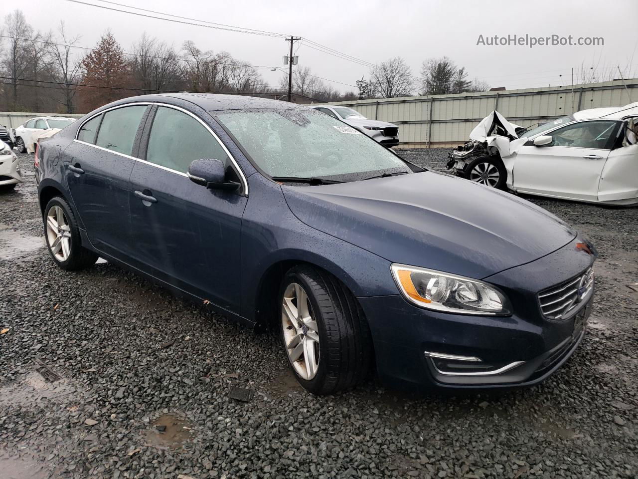 2015 Volvo S60 Premier Blue vin: YV1612TK1F1354736