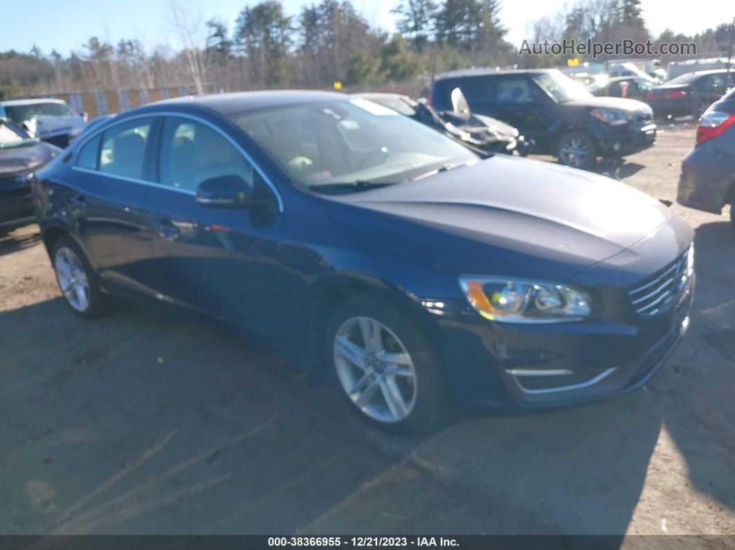 2015 Volvo S60 T5 Premier Синий vin: YV1612TK8F1346732