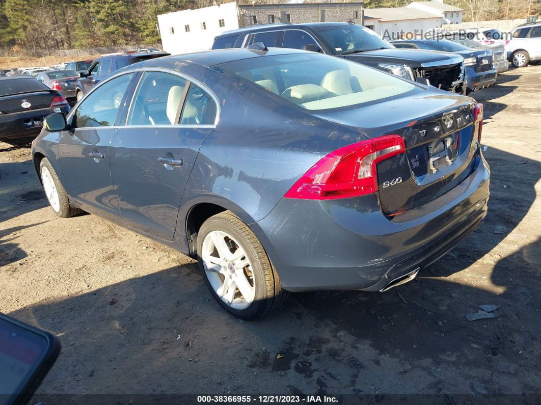 2015 Volvo S60 T5 Premier Blue vin: YV1612TK8F1346732