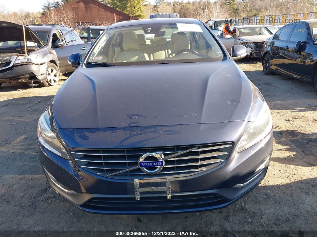 2015 Volvo S60 T5 Premier Blue vin: YV1612TK8F1346732