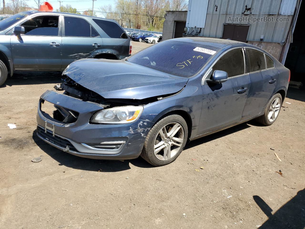 2015 Volvo S60 Premier Black vin: YV1612TK8F2363394