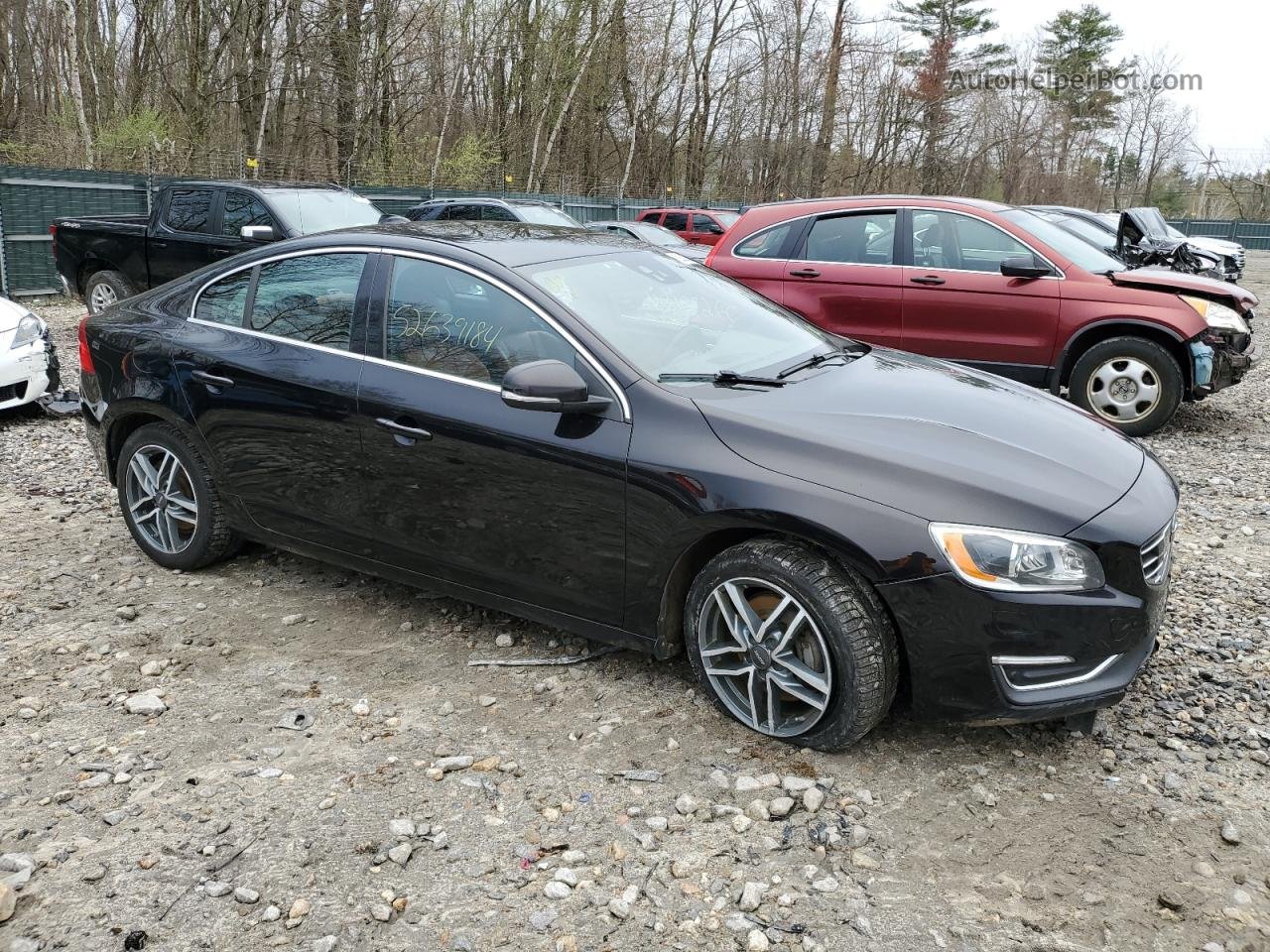 2015 Volvo S60 Platinum Черный vin: YV1612TMXF1347012