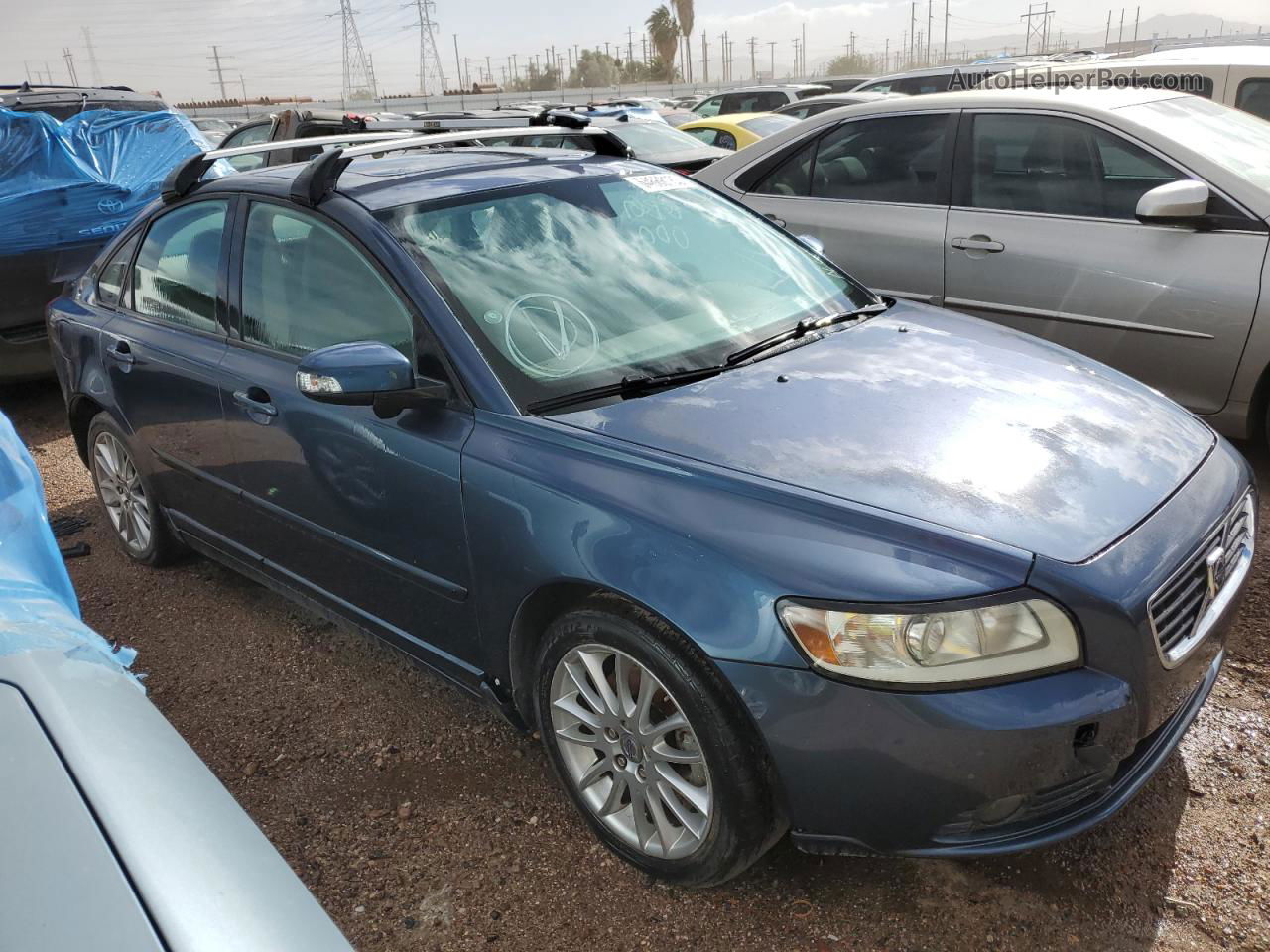 2009 Volvo S40 2.4i Blue vin: YV1MS382492465136