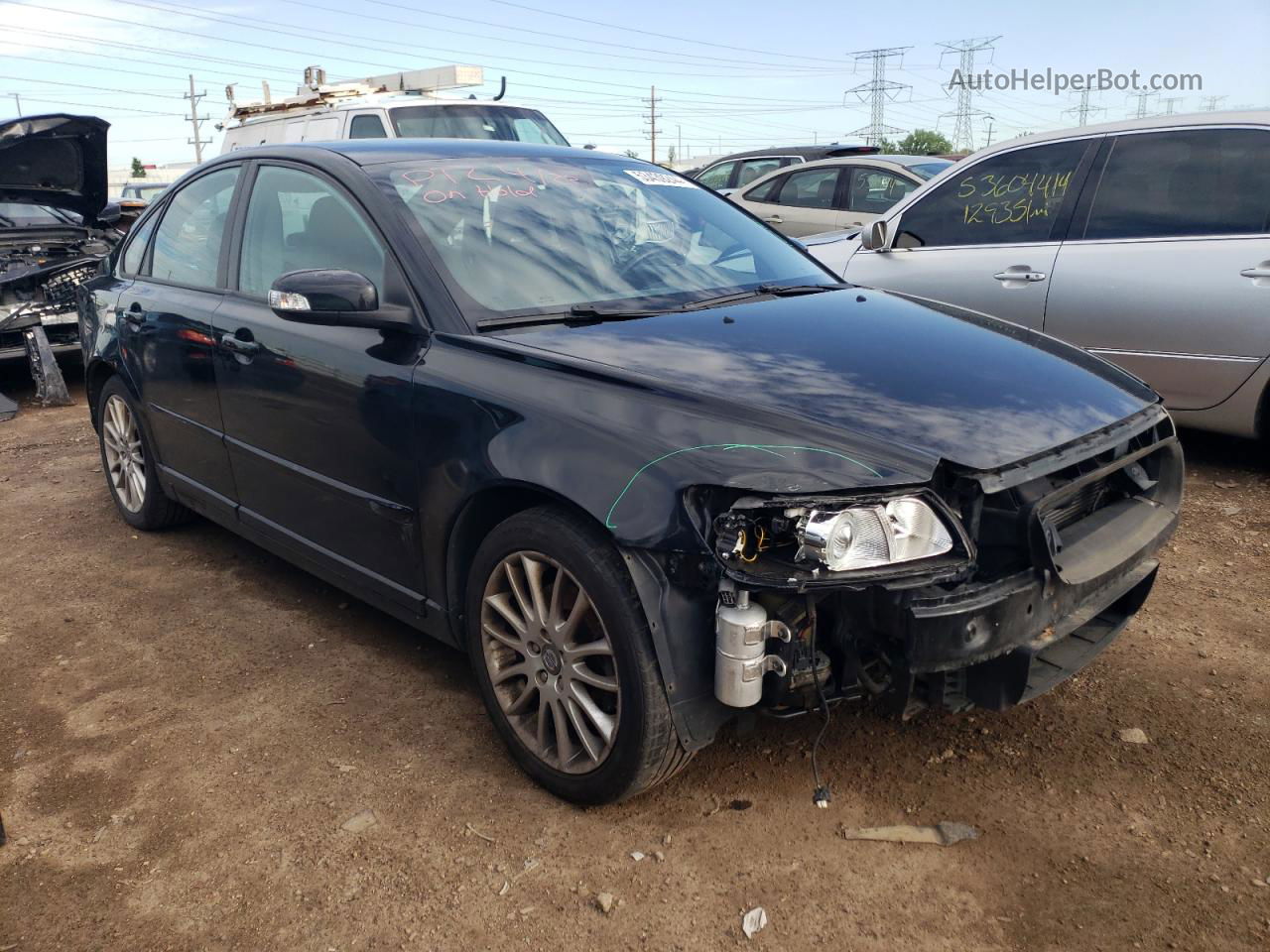 2009 Volvo S40 2.4i Black vin: YV1MS382892458707