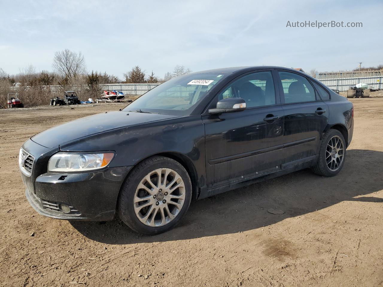 2009 Volvo S40 2.4i Black vin: YV1MS382992452477