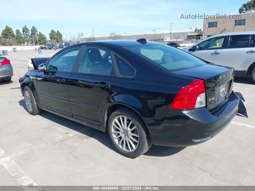 2009 Volvo S40 2.4i Black vin: YV1MS390892446666